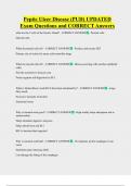 Peptic Ulcer Disease &lpar;PUD&rpar; UPDATED       Exam Questions and CORRECT Answers 