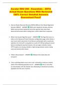 Zscaler EDU 200 - Essentials &ndash; ZDTA  Actual Exam Questions With Reviewed  100&percnt; Correct Detailed Answers   Guaranteed Pass&excl;&excl; 