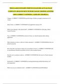 TDLR LASH EXTENSION WRITTEN EXAM 2024 ACTUAL EXAM COMPLETE 200 QUESTIONS WITH DETAILED VERIFIED ANSWERS &lpar;100&percnt; CORRECT ANSWERS&rpar; &sol; ALREADY GRADED A&plus;