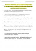 PENNSYLVANIA PROPERTY AND CASUALTY LICENSING EXAM 2024 ACTUAL EXAM COMPLETE 250 QUESTIONS WITH DETAILED VERIFIED ANSWERS &lpar;100&percnt; CORRECT ANSWERS&rpar; &sol; ALREADY GRADED A&plus;