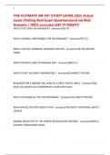 THE ULTIMATE 3M 301 STUDY GUIDE 2025 Actual exam &lpar;Testing Real Exam Questions&rpar;and verified Answers &lpar; 100&percnt; accurate&rpar; GET IT RIGHT&excl;&excl;