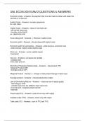 UNL ECON 200 EXAM 2 QUESTIONS & ANSWERS