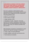 PNR206 MEDICAL SURGICAL HESI FINAL NEWEST  2025 ACTUAL EXAM COMPLETE 100 QUESTIONS  AND CORRECT DETAILED ANSWERS &lpar;VERIFIED  ANSWERS&rpar; &vert;ALREADY GRADED A&plus;&sol; BRAND NEW&excl;&excl;&excl; 