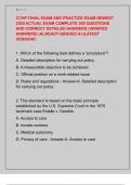 CCHP FINAL EXAM AND PRACTICE EXAM NEWEST  2025 ACTUAL EXAM COMPLETE 300 QUESTIONS  AND CORRECT DETAILED ANSWERS &lpar;VERIFIED  ANSWERS&rpar; &vert;ALREADY GRADED A&plus;&vert;LATEST  VERSION&excl;&excl; 