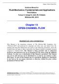 Solutions Manual for Fluid Mechanics&colon; Fundamentals and Applications&comma; 3rd Edition by Yunus A&period; &Ccedil;engel & John M&period; Cimbala &lpar;McGraw-Hill&comma; 2013&rpar;