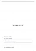 NU 606 EXAM 2 QUESTIONS & ANSWERS&vert; GRADE A