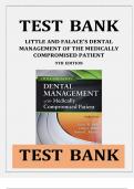 Test Bank for Little and Falace&rsquo;s Dental Management of the Medically Compromised Patient&comma; 9th Edition &ndash; Complete All Chapters