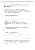 BIOD 171 Microbiology Module 1 &ndash; 6 Exam Questions and Answers