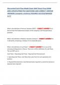 Discounted Cash Flow Model Exam Wall Street Prep EXAM  2025 UPDATE&sol;PRACTICE QUESTIONS AND CORRECT VERIFIED  ANSWERS &lpar;complete solutions&rpar; ASSURED SUCCESS&sol;GRADED  A&plus;&excl;&excl;&excl;  