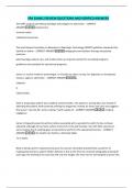 SPA EXAM 2 REVIEW QUESTIONS AND VERIFIED ANSWERS