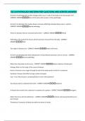 FSE 214 FINAL STUDY TERMS QUESTIONS AND VERIFIED ANSWERS  What is the definition of disease&quest; - CORRECT ANSWERAny change in the structure and  function of the body as a result of injury to the tissue&period; 