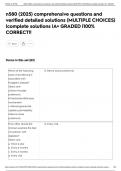 n580 &lpar;2025&rpar; comprehensive questions and verified detailed solutions &lpar;MULTIPLE CHOICES&rpar; &vert;complete solutions &vert;A&plus; GRADED &vert;100&percnt; CORRECT&excl;&excl;