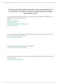 NACE EXAM PRACTICE QUESTIONS NEWEST ACTUAL EXAM COMPLETE ALL 126 QUESTIONS AND CORRECT DETAILED ANSWERS &lpar;VERIFIED ANSWERS&rpar; 2025 ORIGINAL  COPY