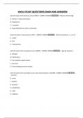 AWLS STUDY QUESTIONS EXAM AND ANSWERS
