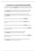 ISA 62443 IC33 ALL EXAM QUESTIONS AND ANSWERS