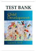 Test Bank For Child Development 9th Edition by Laura E&period; Berk