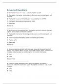 Test bank&comma; quizzes&colon; Applied Law and Ethics in Health Care&comma;Pardew &lpar;2025 update&rpar; 