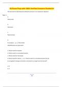 G2 Exam Prep with 100&percnt; Verified Answers Graded A&plus;