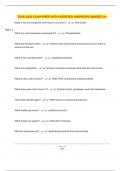 TEAS 2025 EXAM PREP WITH VERIFIED ANSWERS GRADED A&plus;
