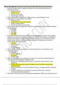 Stress Management Study Guide Study Guide Questions and Answers&period;