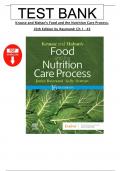 Combined Test Bank for Nutrition and Diet Care&colon; Williams Basic Nutrition and Krause & Mahan&rsquo;s Nutrition Care Process