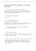 BIOD 171 Microbiology Module 1 &ndash; 6 Exam Questions and Answers