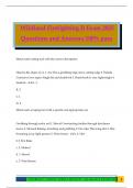 Wildland Firefighting II Exam 2025 Questions and Answers 100&percnt; pass