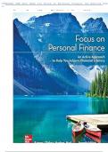 TEST BANK FOR Focus on Personal Finance 7th Edition by Jack R&period; Kapoor