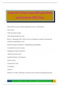 Utah SFO Final Exam 2025 Questions and Answers 100&percnt; Pass