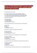 ADULT ECHOCARDIOGRAPHY Practice Exam 2 Questions and Answers 100- Verified Latest Version