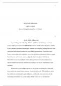  1 Be the Guide&colon; Behaviorism  Capella University History&comma; SYS&comma; and Contemp Psyc&comma; PSYC 4101