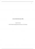  1 Protected Health Information &lpar;PHI&rpar; Capella University NURS-FPX4040&colon; Managing Health Inf
