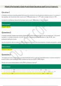 Math 225n Statistics Quiz Week 6 Quiz Questions and Correct Answers&period;