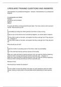 LIFEGUARD TRAINING QUESTIONS AND ANSWERS
