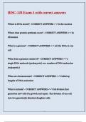 BISC-120 Exam 1 with correct answers