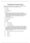 Solutions Manual&sol;Answers&colon; Automotive Maintenance & Light Repair&comma;Thompson - 3e -  &lpar;2025 update&rpar;