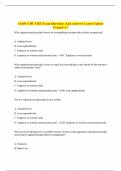 CDC URE exam prep questions and answers 2024&sol;2025