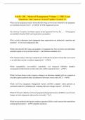 4A151 CDC URE Volume 2 Exam Questions And Answers Latest Update Graded A&plus;