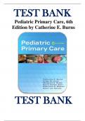 Pediatric Primary Care&comma; 6th  Edition by Catherine E&period; Burns