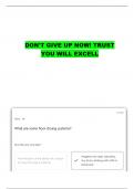 WRT STUDY GUIDE QUESTIONS WITH COMPLETE ANSWERS