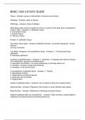 BHSC 1200 4 STUDY GUIDE