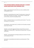 FTCE NAVAED MIDDLE GRADES ENGLISH 5-9 EXAM GUIDE QUESTIONS AND ANSWERS 2025