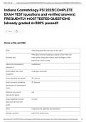 Indiana Cosmetology PSI 2025&vert;COMPLETE EXAM TEST &lpar;questions and verified answers&rpar; FREQUENTLY MOST TESTED QUESTIONS &vert;already graded A&plus;&vert;100&percnt; passed&excl;&excl;