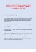 SUFFOLK COUNTY HOME IMPROVEMENT  LICENSE EXAM QUESTIONS & CORRECT  ANSWERS LATEST 2025