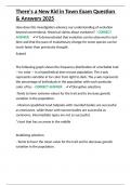 There-s a New Kid in Town Exam Question & Answers 2025&period;docx
