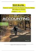 Solutions for Managerial Accounting Tools for Business Decision Making&comma; 10th Edition by Weygandt &lpar;All Chapters included&rpar;