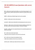 3M 302 &lpar;RPPO&rpar; Exam Questions with correct Answers&period;