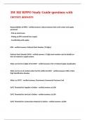 3M 302 RPPO Study Guide questions with correct answers