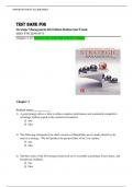 Test Bank for Strategic Management&colon; Concepts ISE Paperback &ndash; January 1&comma; 2023 by Frank T&period; Rothaermel &vert;ISBN&colon; 9781266191862&vert; Guide A&plus;