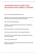 3M 302 RPPO STUDY GUIDE EXAM QUESTIONS WITH CORRECT ANSWERS